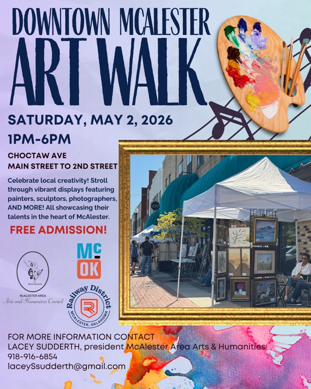 2026 Downtown McAlester Art Walk
